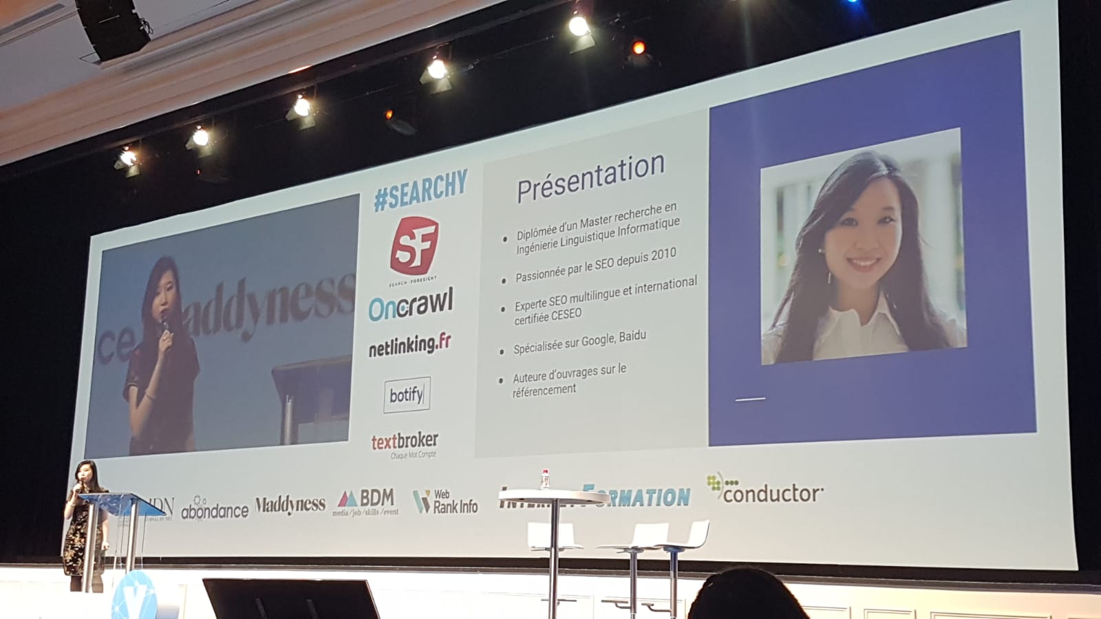 Search Y - Conférencière SEO international - Véronique DUONG