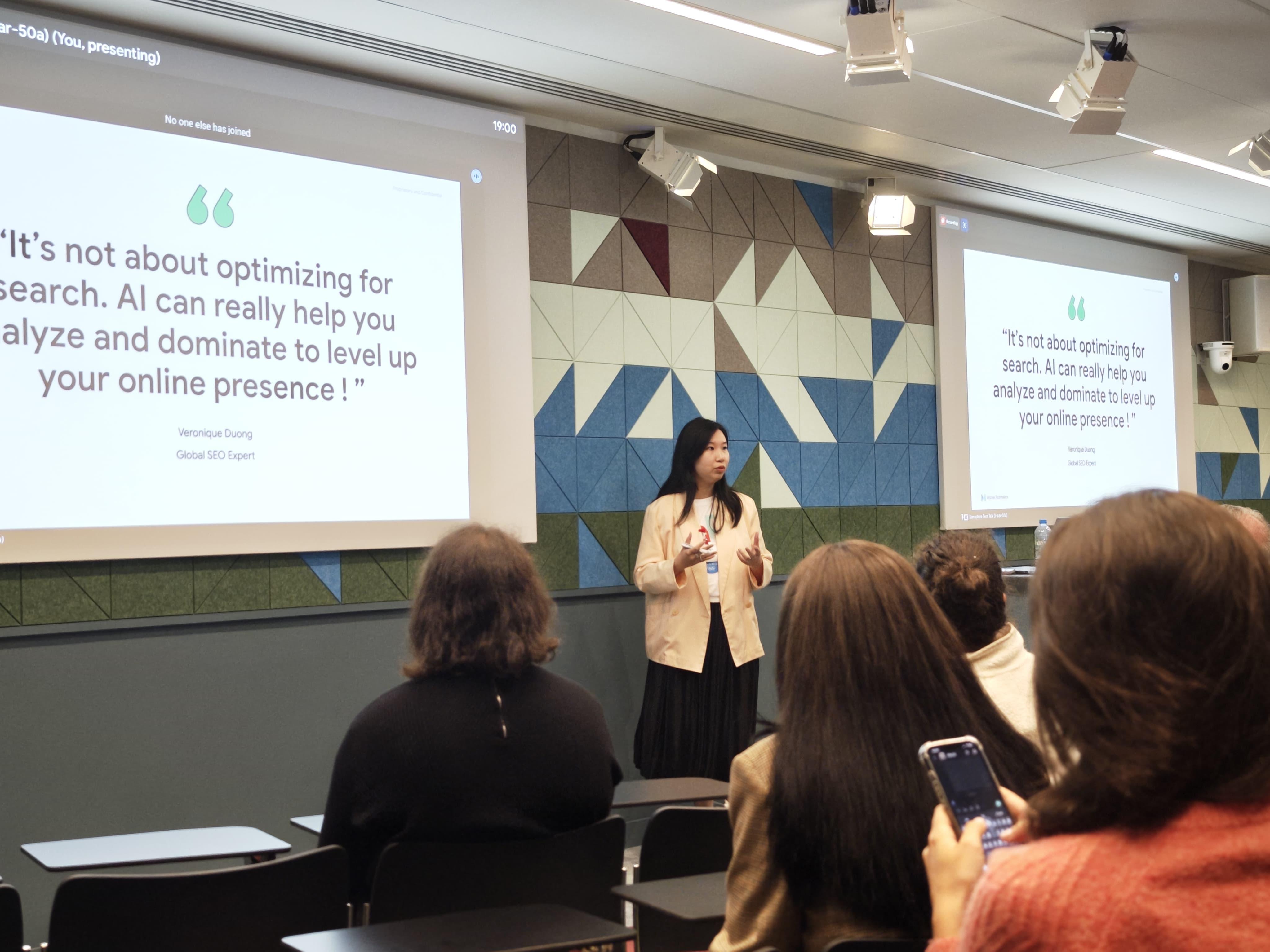 veronique duong women techmakers ambassador speaker google ai hub